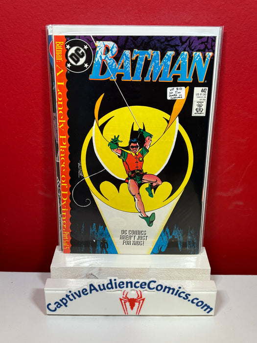 Batman, Vol. 1 #442 - 1st Tim Drake in Costume - VF/NM