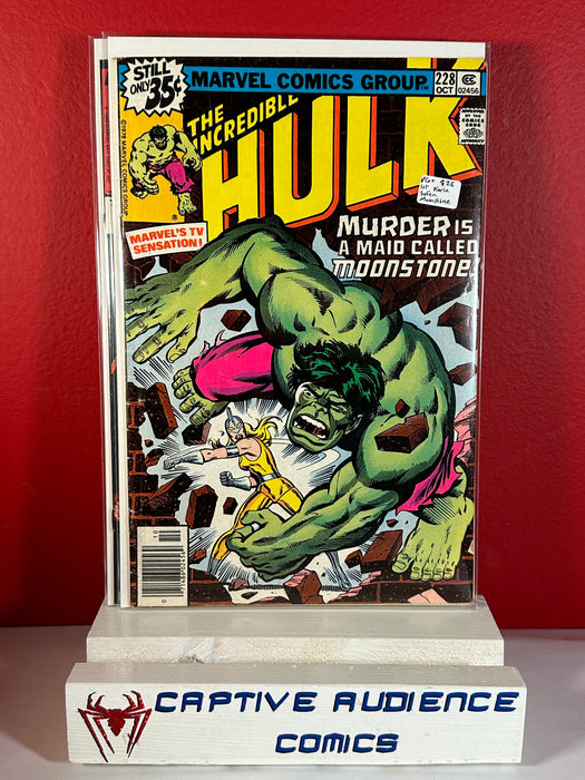 Incredible Hulk, The Vol. 1 #228 - 1st Karla Sofen Modenstone - VG+