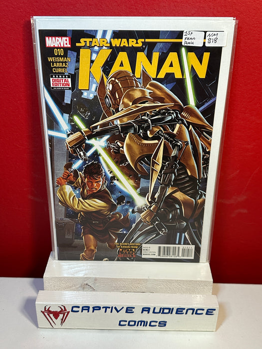 Star Wars: Kanan: The Last Padawan #10 - 1st Fenn Rau - NM