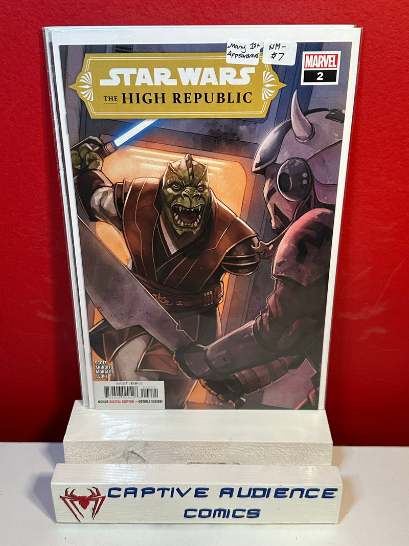 Star Wars: The High Republic, Vol. 1 #2 - Many 1st Appearances - NM-
