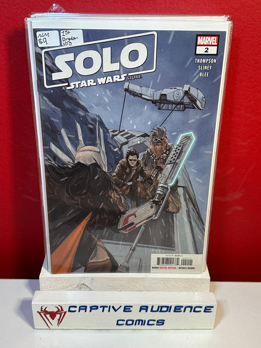 Solo: A Star Wars Story #2 - 1st Drydan VOS - NM
