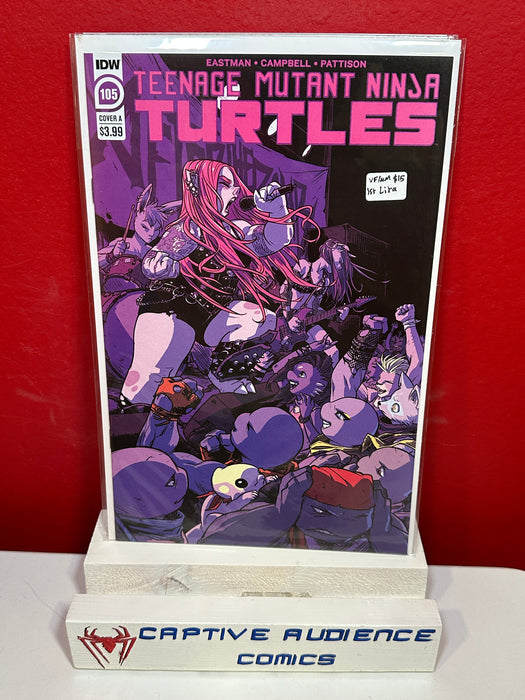 Teenage Mutant Ninja Turtles, Vol. 3 #105 - 1st Lita - VF/NM