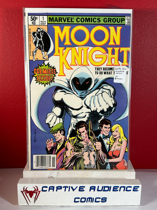 Moon Knight, Vol. 1 #1 - Newsstand Variant - 1st Bushman - VG/FN