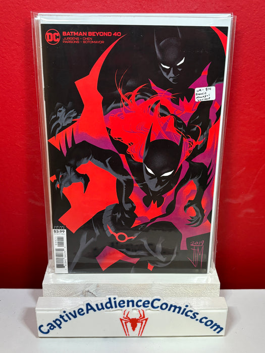 Batman Beyond, Vol. 6 #40 - Francis Manapul Variant - NM-