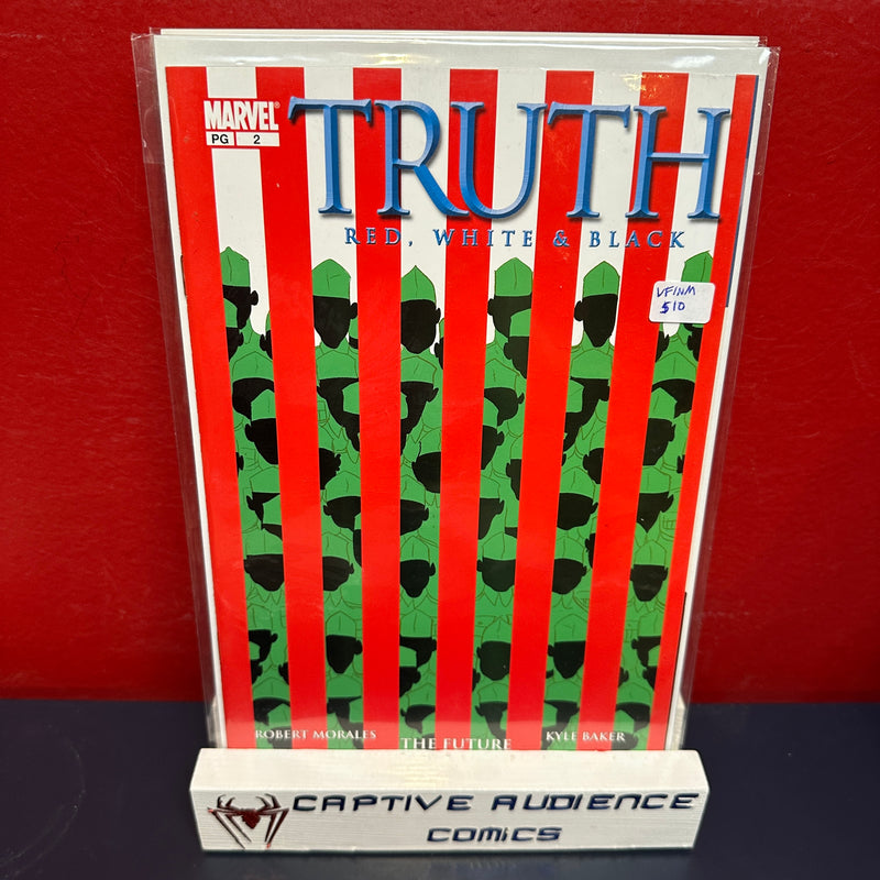 Truth: Red, White, and Black #2 - VF/NM