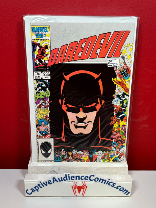 Daredevil, Vol. 1 #236 - 25th Anniversary Frame Cover - VF/NM