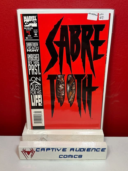 Sabretooth, Vol. 1 #1 - Newsstand Edition - VF+