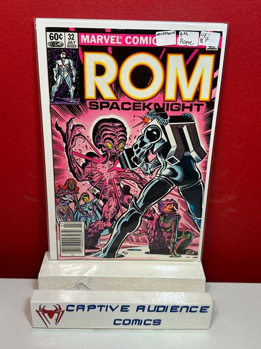 ROM, Vol. 1 #32 - Newsstand Edition 4th Rogue - VF-
