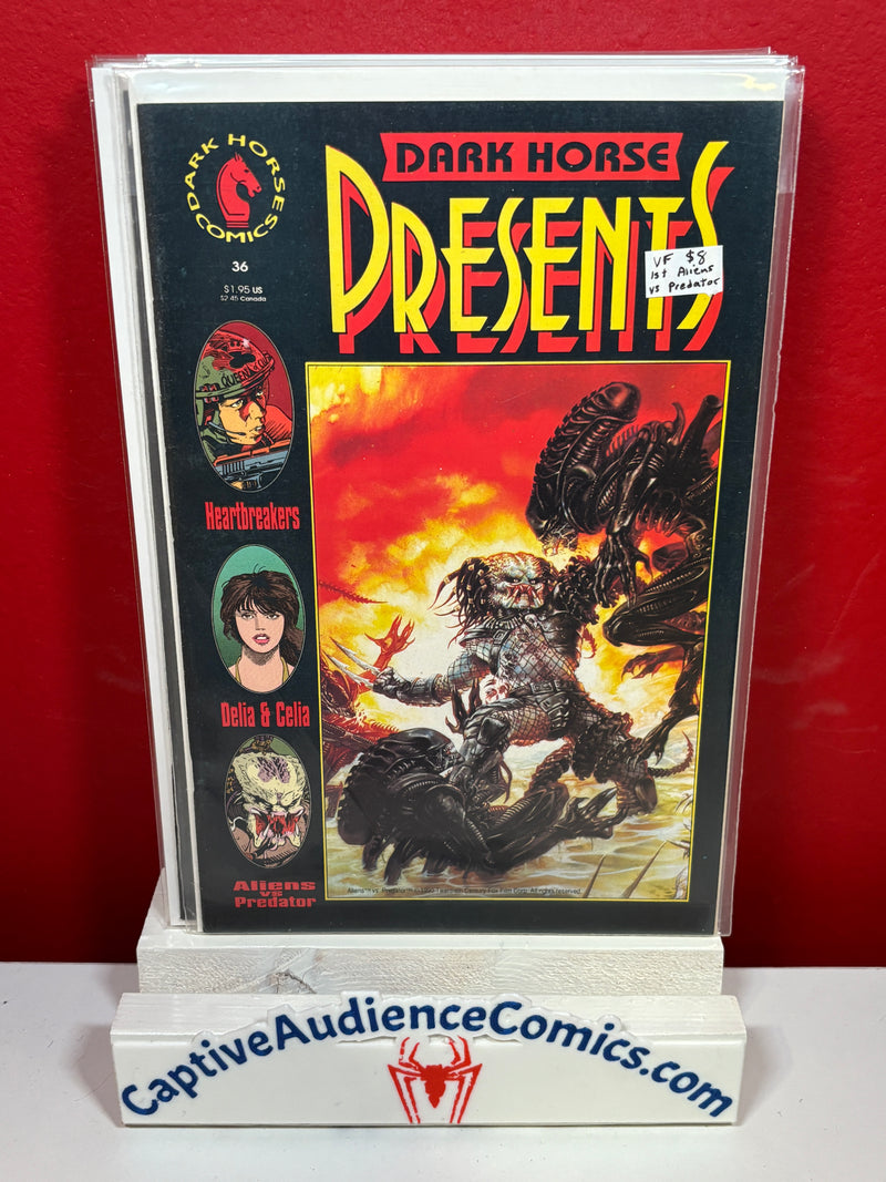 Dark Horse Presents, Vol. 1 #36 - 1st Aliens vs Predator - VF