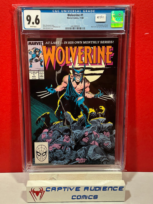 Wolverine, Vol. 2 #1 - CGC 9.6