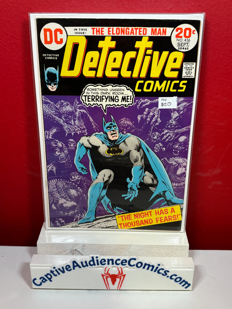 Detective Comics, Vol. 1 #436 - FN