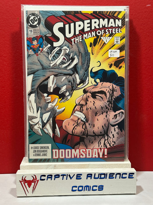 Superman: The Man of Steel #19 - VF/NM