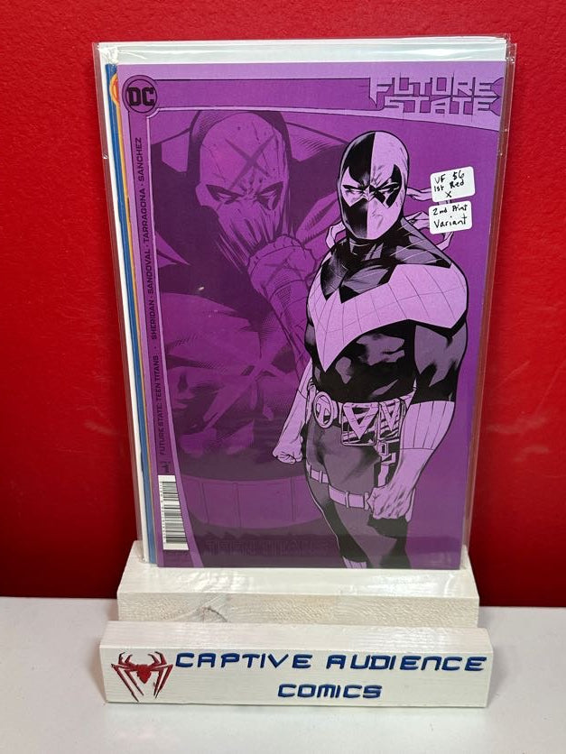 Future State: Teen Titans #1 - 1st Red X - 2nd Print Variant - VF