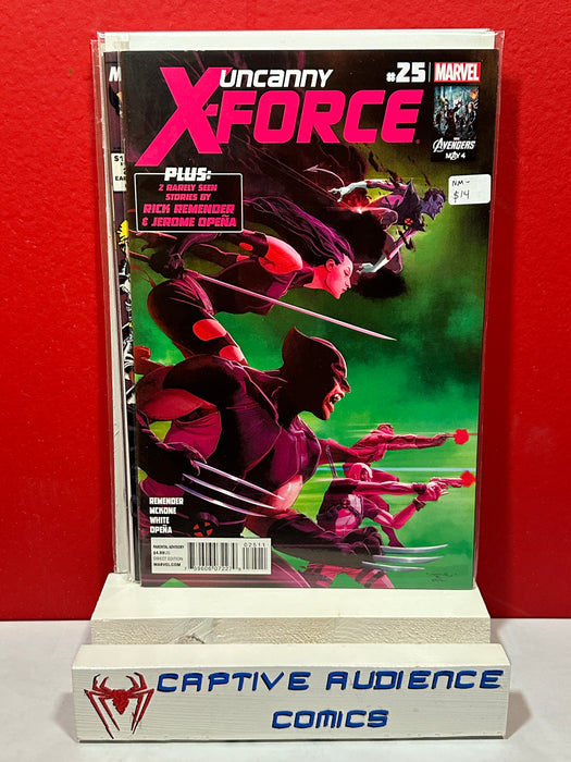 Uncanny X-Force, Vol. 1 #25 - NM-