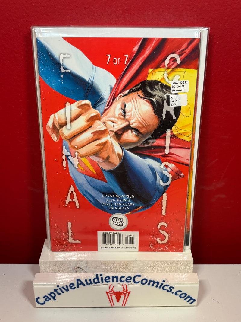 Final Crisis #7 - JG Jones Variant - 1st Calvin Ellis - NM