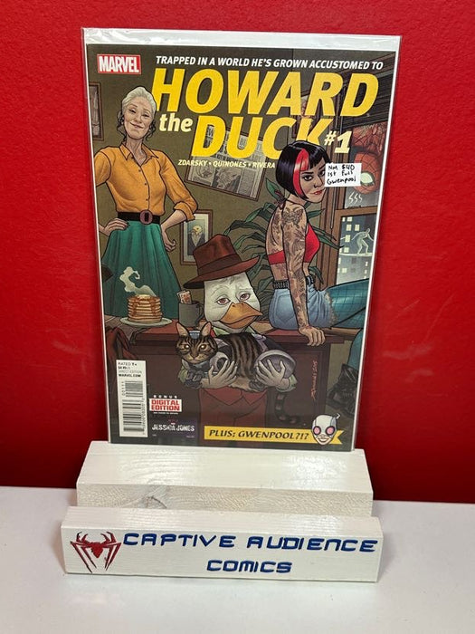 Howard the Duck, Vol. 5 #1 - 1st Full Gwenpool - NM