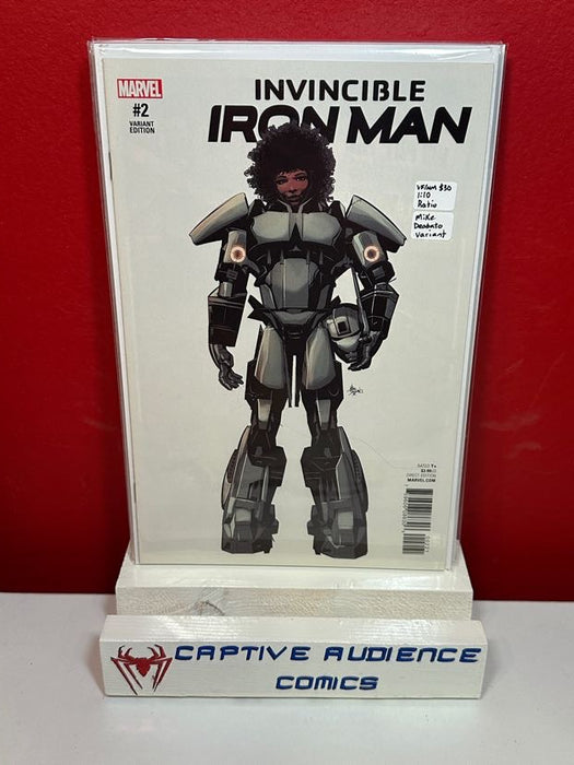 Invincible Iron Man, Vol. 3 #2 - 1:10 Ratio - Mike Deodato Variant - VF/NM