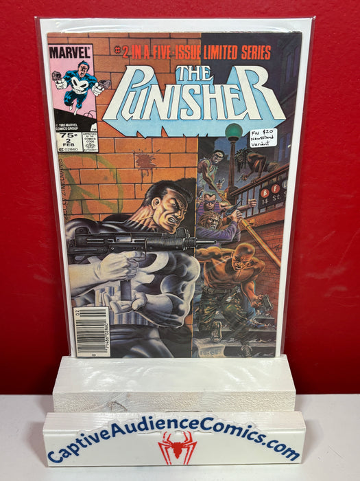 Punisher, The Vol. 1 #2 - Newsstand Variant - FN