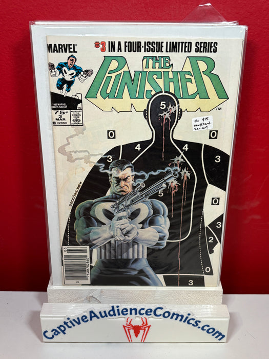 Punisher, The Vol. 1 #3 - Newsstand Variant - VG