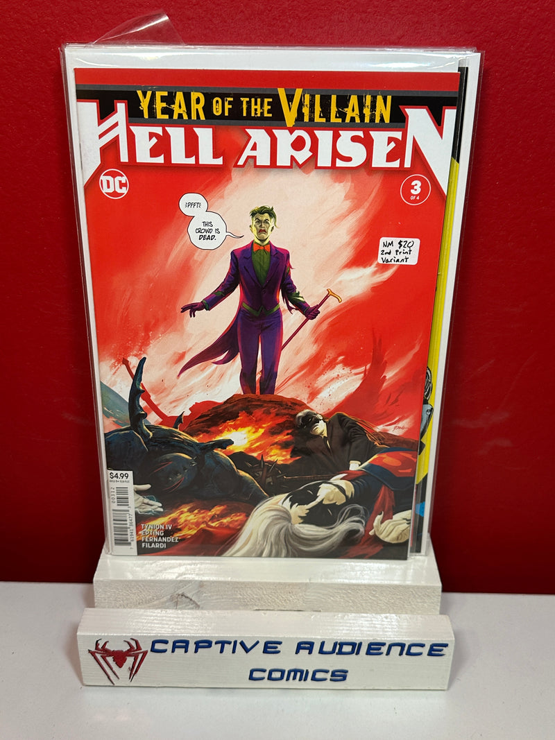 Year Of The Villain: Hell Arisen #3 - 2nd Print Variant - NM