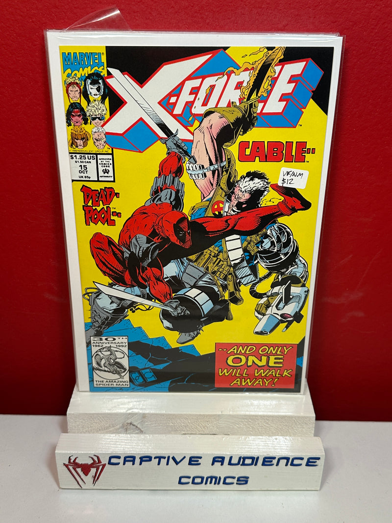 X-Force, Vol. 1 #15 - Cable vs Deadpool - VF/NM