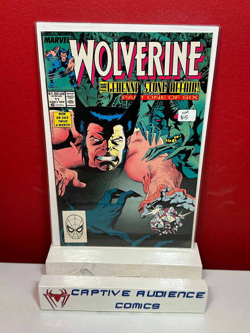 Wolverine, Vol. 2 #11 - NM