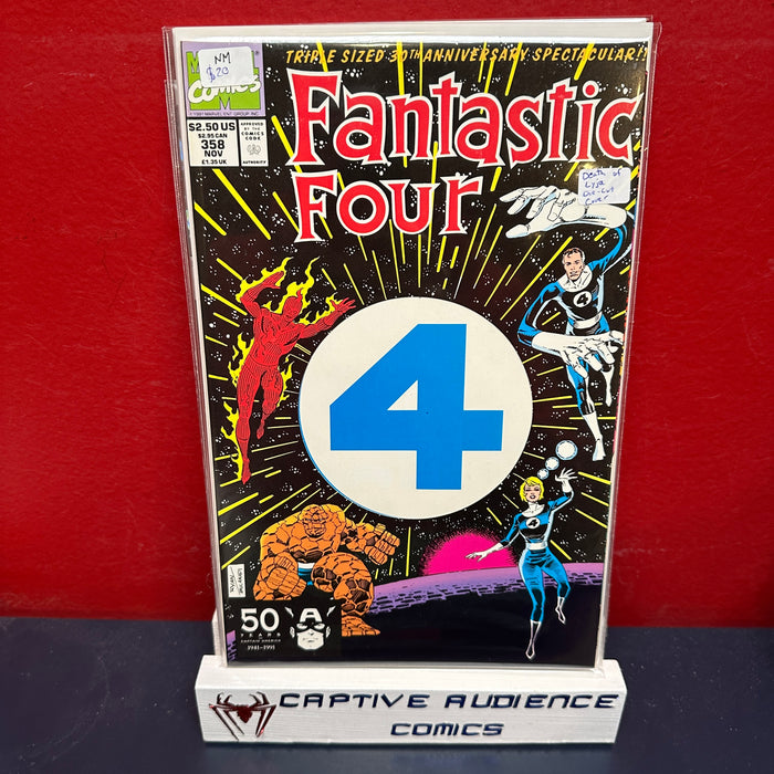 Fantastic Four, Vol. 1 #358 - Death of Lyja Die-Cut Cover - NM