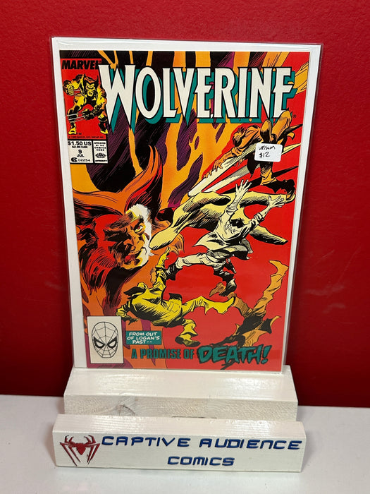 Wolverine, Vol. 2 #9 - VF/NM