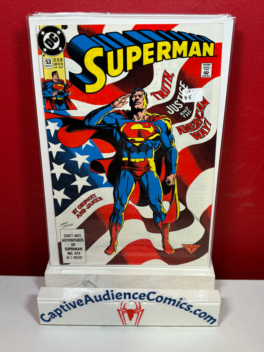 Superman, Vol. 2 #53 - VF-