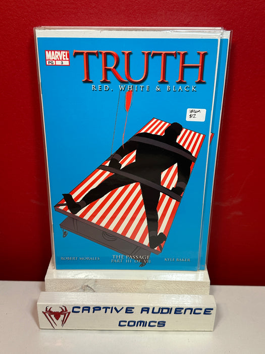 Truth: Red, White & Black #3 - VF/NM