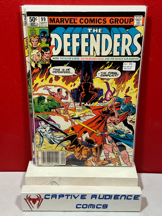 Defenders, The Vol. 1 #99 - Newsstand Variant - FN+