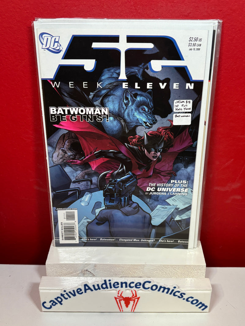 52 #11 - 1st Full Kate Kane Batwoman - VF/NM