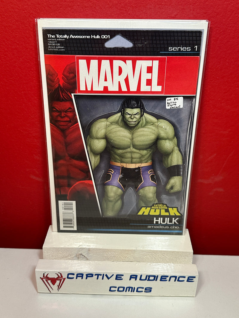 Totally Awesome Hulk #1 - Action Figure Variant - NM