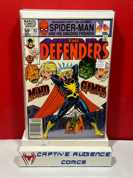 Defenders, The Vol. 1 #102 - Newsstand Variant - VF