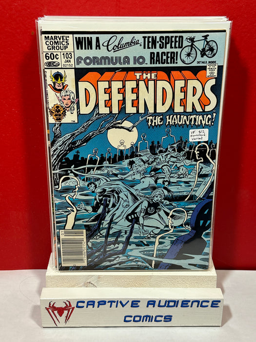 Defenders, The Vol. 1 #103 - Newsstand Variant - VF