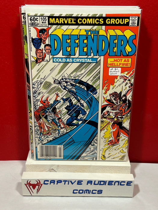 Defenders, The Vol. 1 #105 - Newsstand Variant - VF