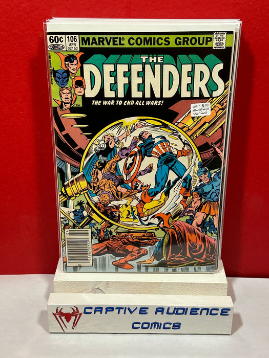 Defenders, The Vol. 1 #106 - Newsstand Variant - VF-