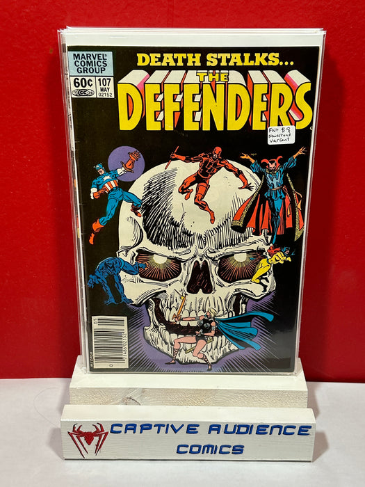 Defenders, The Vol. 1 #107 - Newsstand Variant - FN+