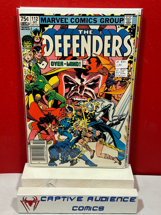 Defenders, The Vol. 1 #112 - 1st Power Princess - 1st Nuke - 1st Arcanna - CPV - VF