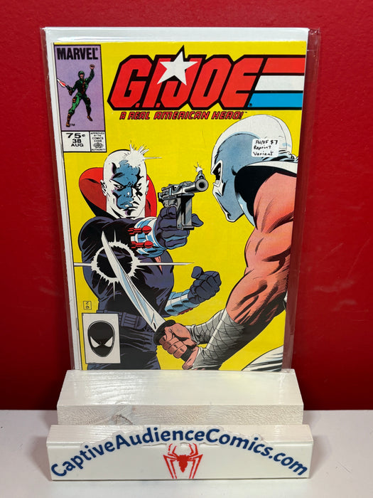 G.I. Joe: A Real American Hero #38 - Reprint Variant - FN/VF
