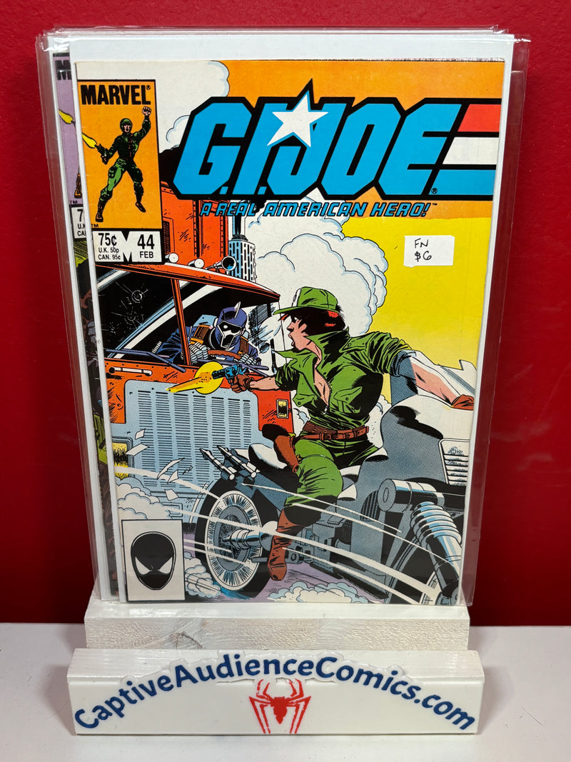 G.I. Joe: A Real American Hero #44 - FN