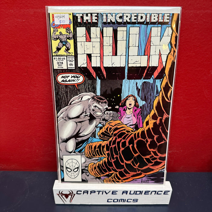 Incredible Hulk, Vol. 1, The #374 - VF/NM