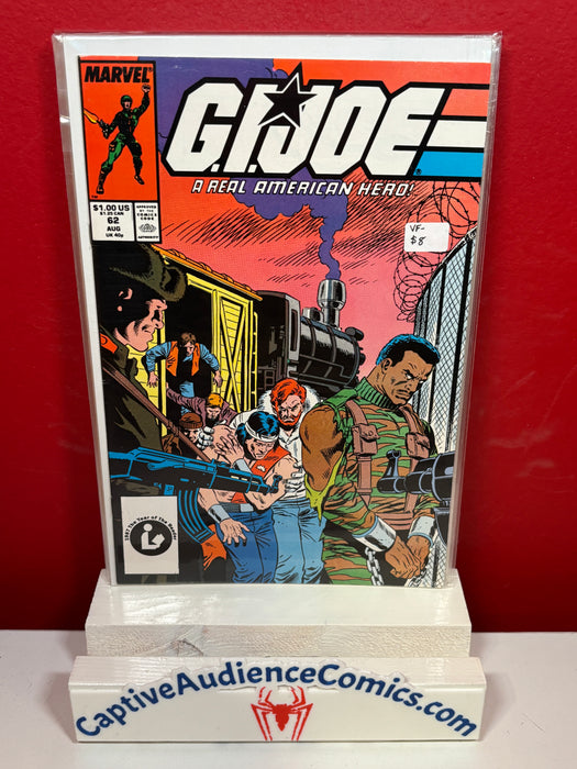 G.I. Joe: A Real American Hero #62 - VF-