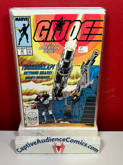 G.I. Joe: A Real American Hero #92 - VF