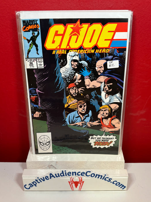 G.I. Joe: A Real American Hero #98 - VF