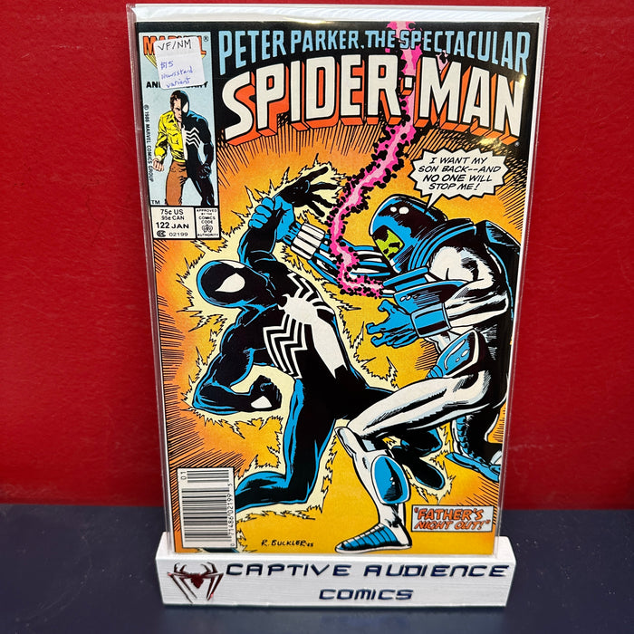 Spectacular Spider-Man, The Vol. 1 #122 - Newsstand Variant - VF/NM