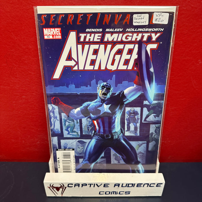 Mighty Avengers, Vol. 1 #13 - 1st Secret Warriors - VF-
