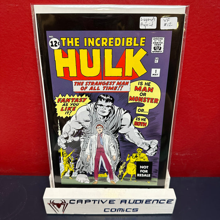 Incredible Hulk, Vol. 1 #1 - Marvel Lgends Variant Many First Appearances - VF