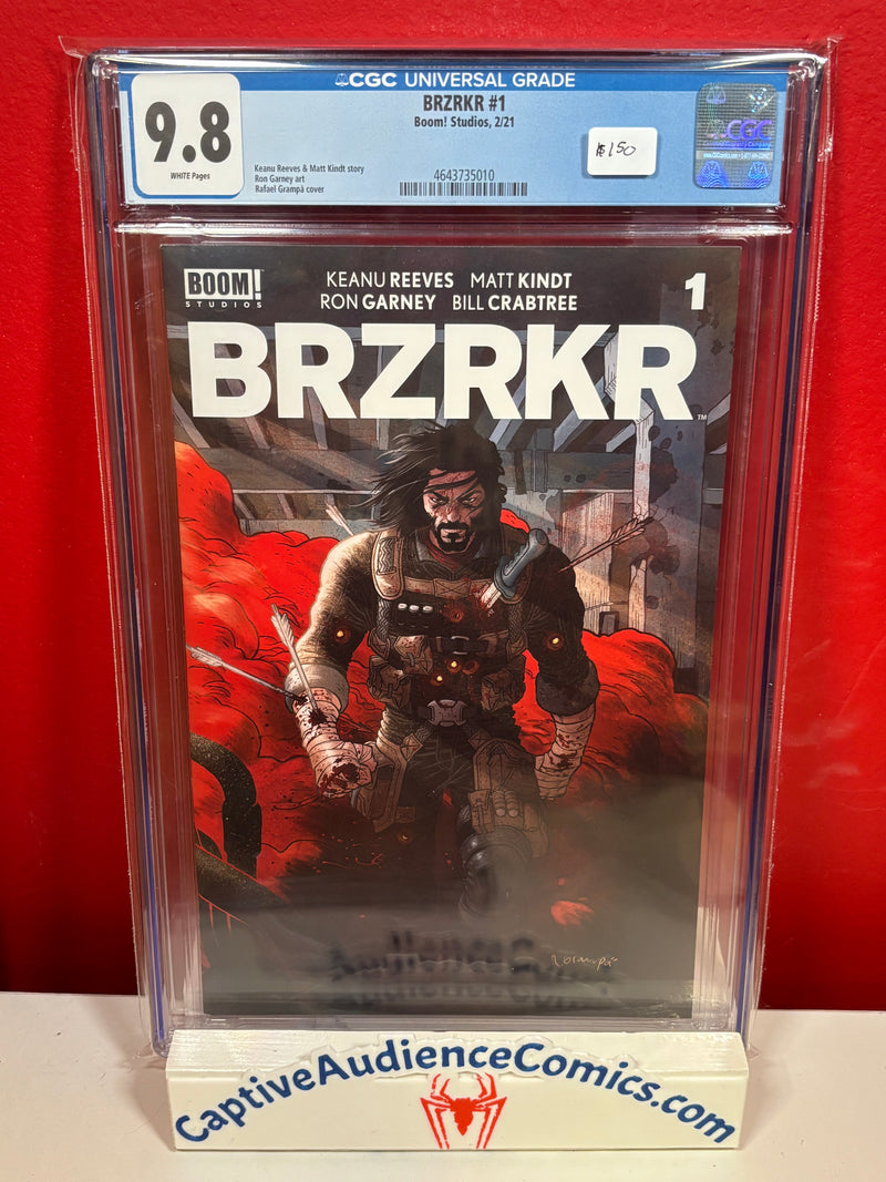 BRZRKR #1 - 1st Berserker - CGC 9.8