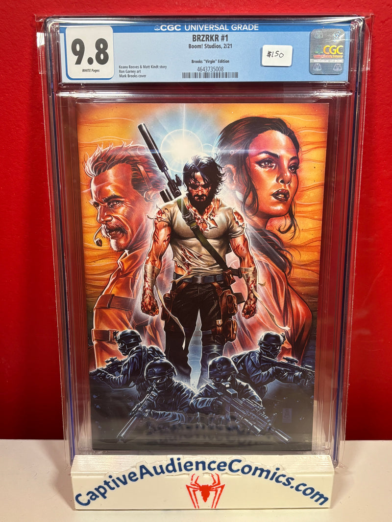 BRZRKR #1 - 1st Berserker - Brooks Virgin - CGC 9.8
